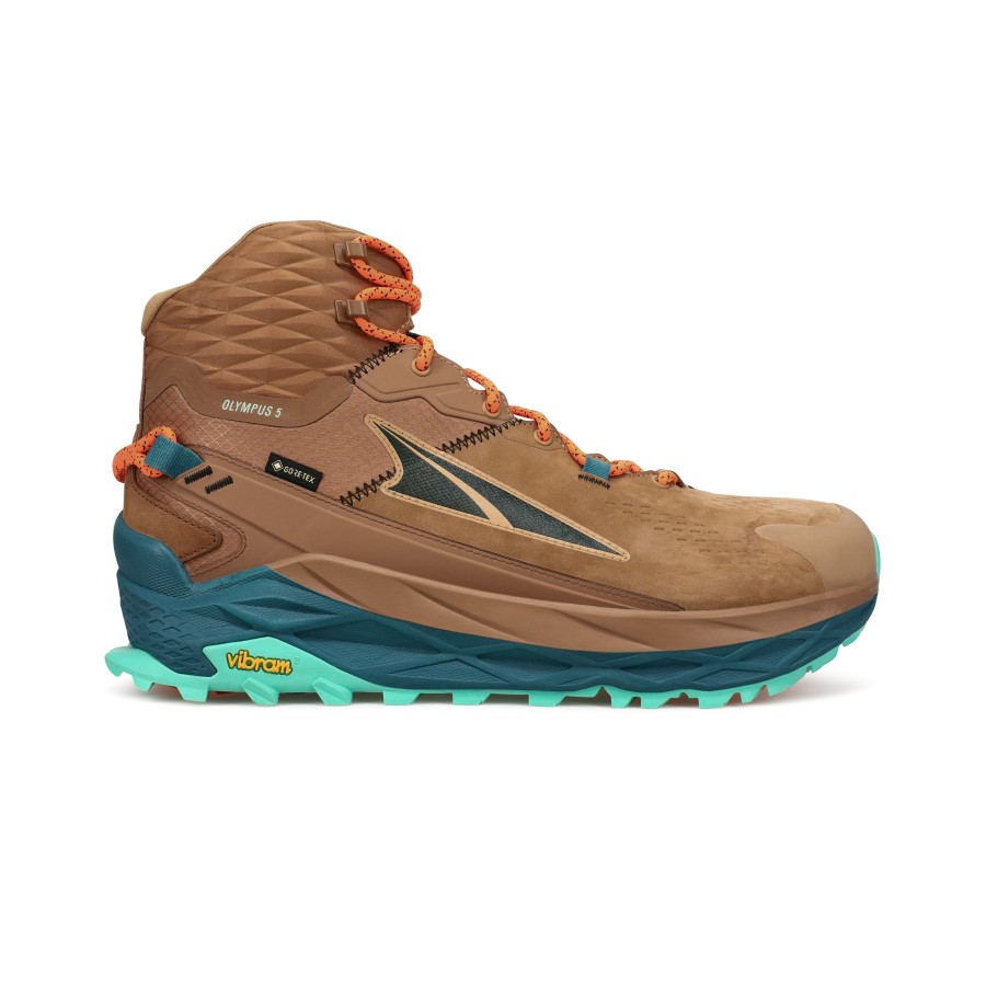 Men's Olympus 5 Hike Mid GTX Brown Altra
