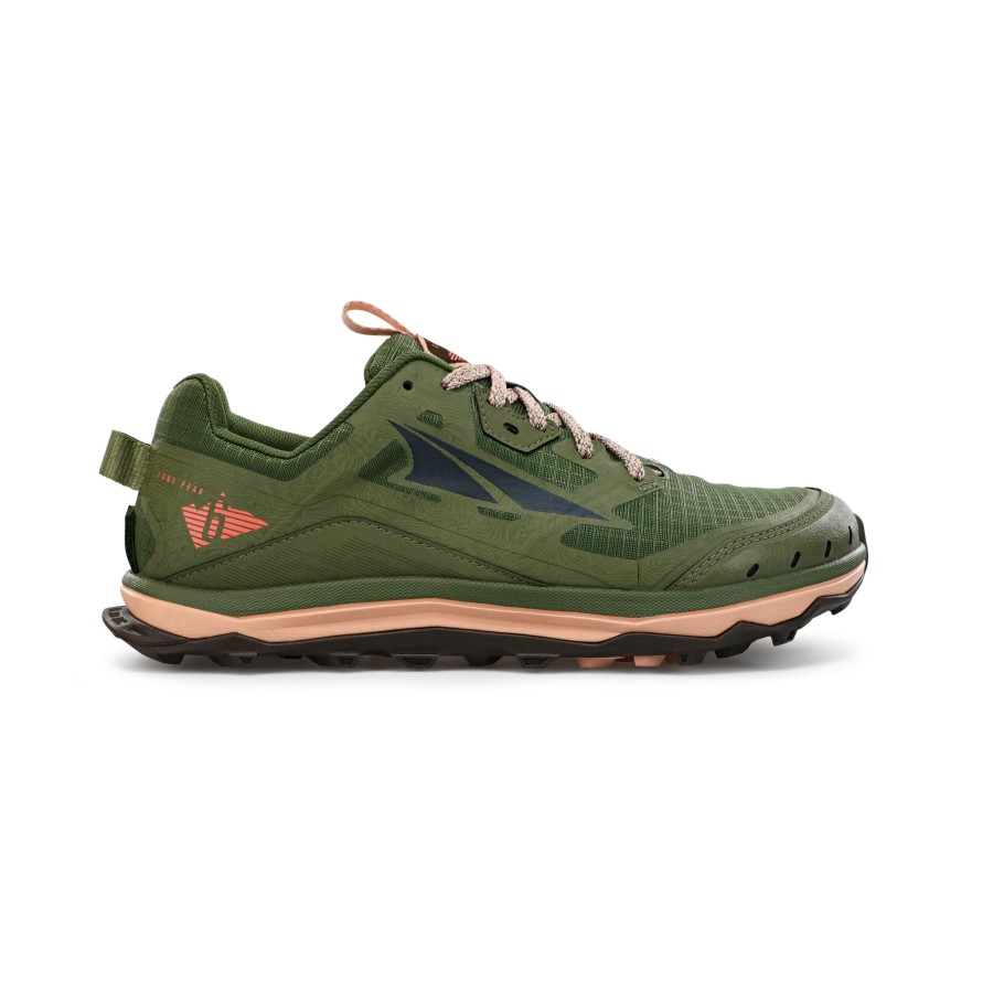 Women's Lone Peak 6 Black Green Altra